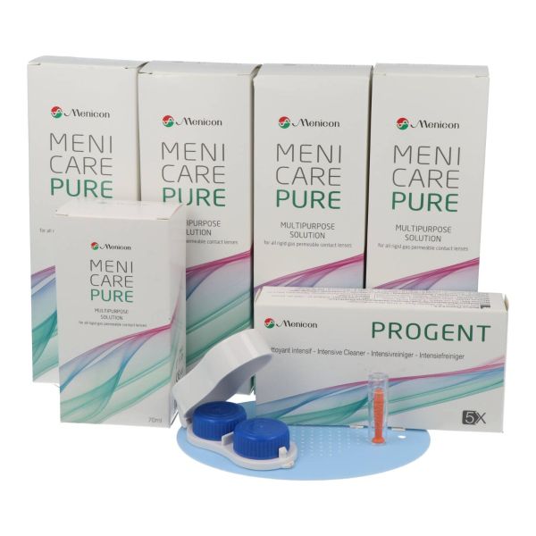 Vloeistofpakket Menicare Pure voor vormvaste lenzen